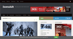 Desktop Screenshot of dawnshift.com